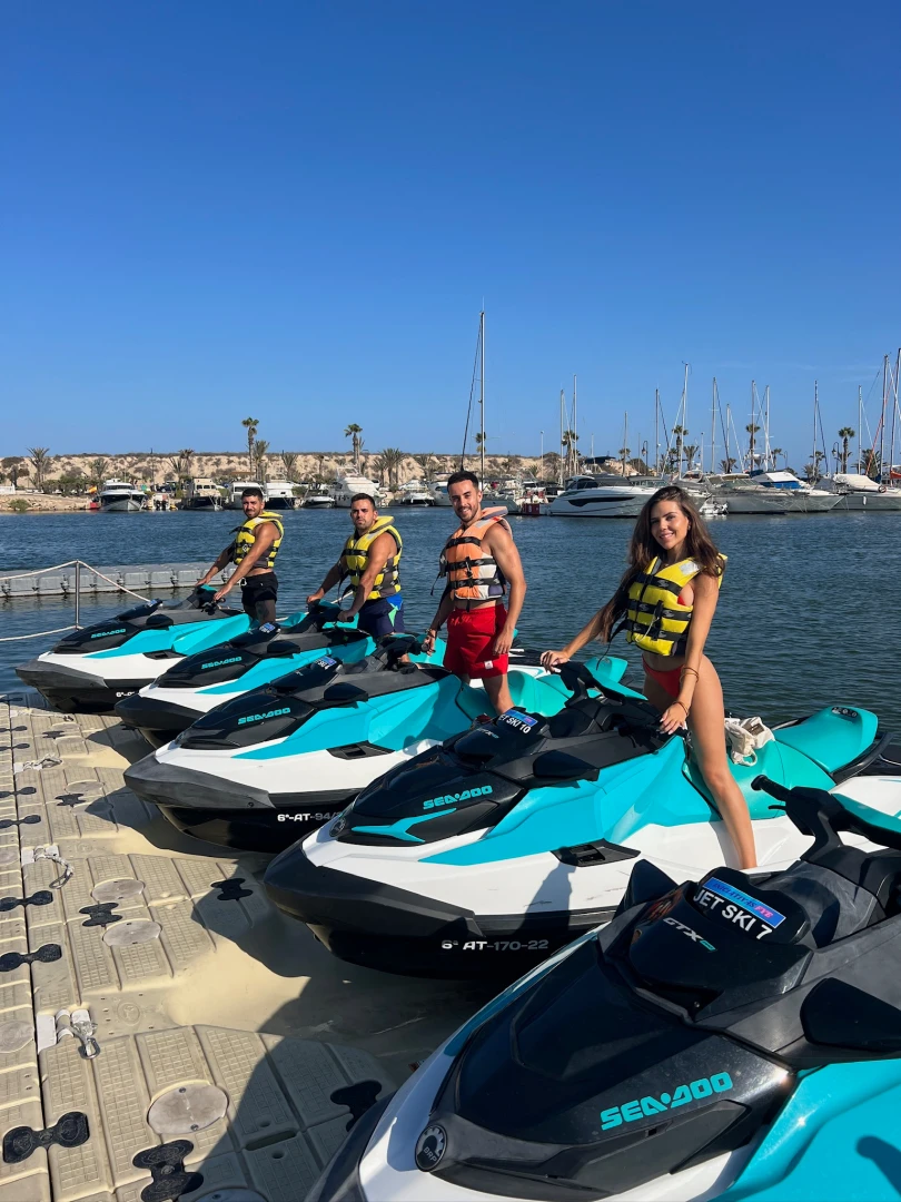 alquiler de motos de agua en guardamar alicanteI